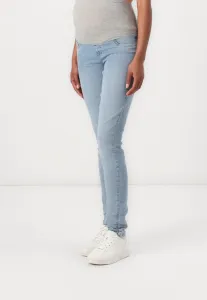 Джинсы mloslo узкий крой Mamalicious, Light Blue Denim