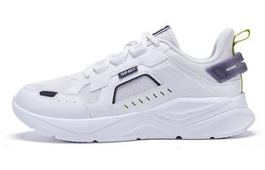 Кроссовки QIAODAN Lifestyle Shoes Men Low-top  White / Mulberry Purple, цвет  White / Mulberry Purple