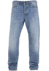 Джинсы прямого кроя Marlow Edgewood Carhartt WIP, синие, потертые, отбеленные, стираные