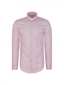 SEIDENSTICKER Повседневная рубашка 'Schwarze Rose' в розовом цвете