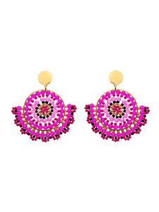 IZIA Женские серьги розового цвета