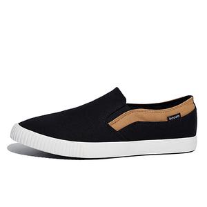 Холщовые кеды мужские низкие Baoda, цвет All Black