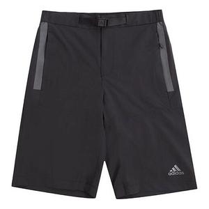 Шорты outdoor athleisure casual sports shorts black Adidas, черный