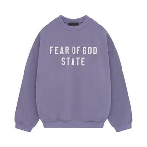 Свитер Fear of God Essentials Heavy Fleece Crewneck, Lavender