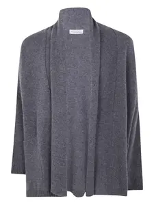 Кардиган из кашемира с карманами AION, серый