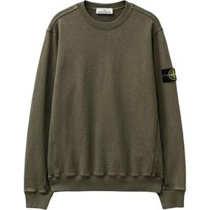 Компас бейдж толстовка STONE ISLAND, коричневый