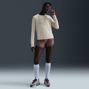 Рубашка спортивная клубная флисовая Nike, цвет lt orewood brn