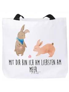 Шоппер Mr. & Mrs. Panda, белый