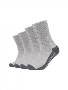 Носки диабетические Pro Tex, 4 пары, светло-серый меланж camano