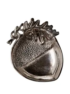 Декоративная тарелка Small Nuts Cu I Seeyou, серебристый