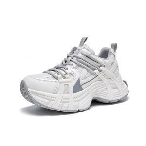 Дышащие массивные кроссовки Low Top женские POOQ, бежевый