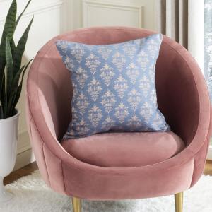 Подушка декоративная Safavieh Seanna, 20x20 см, синий / бежевый