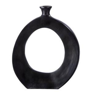Декоративная ваза GILDE Pieno, 41x50x7 см, черный