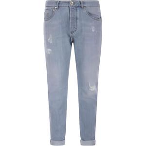 Брюки Brunello Cucinelli, Светло-голубые