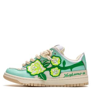 Youthloser Низкие кроссовки для скейтбординга унисекс зеленые