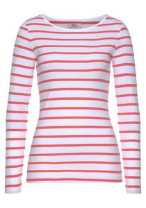 Лонгслив Flashlights, цвет Coral/White