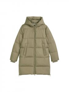 Marc O'Polo Стеганое пальто для девочек-подростков, цвет шалфей