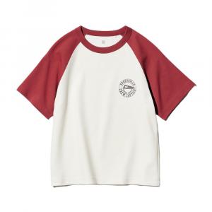 Футболка SS25 для детей 3-7 лет UNIQLO, красный