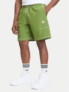 Спортивные шорты loose fit Trefoil Essentials KA8540 Adidas, зелёный