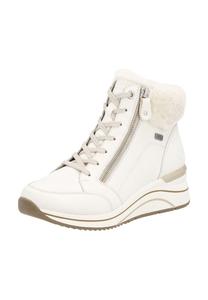 Кроссовки из гладкой кожи Remonte, цвет Wei_/beige