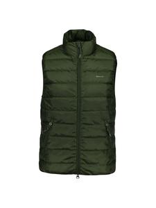 Gant Стеганый жилет зеленого цвета