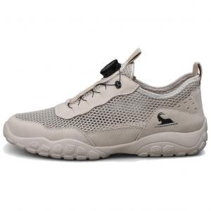 BECK Кроссовки унисекс низкие черные/песочные песочные сетчатые, цвет Sand (Mesh)