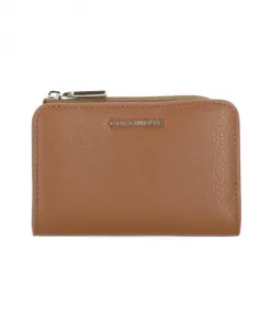 Мягкий металлический кошелек Coccinelle, коричневый