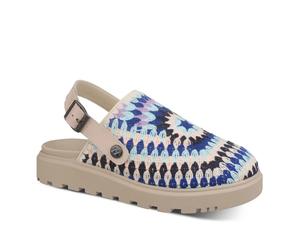 Сабо Mykos Lilah Clog - Women's, Taupe/Multicolor Fabric