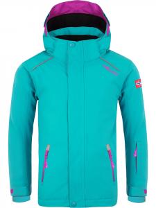 Лыжная куртка Trollkids Holmenkollen Pro, бирюзовый