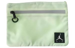 Jordan Полиэстеровая сумка для хранения через плечо унисекс зеленая