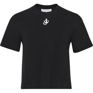 Футболка с вышивкой Anchor JW Anderson, черный