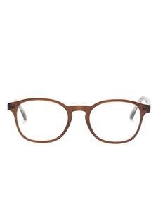 Ray-Ban очки в квадратной оправе, коричневый