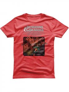 Dungeons And Dragons Футболка "D&D Set 1 - Basic Rules T-Shirt" красного цвета