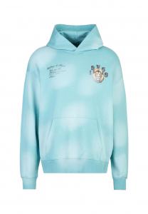 Худи 19V69 Italia Hoodie, Retro Blue/Blue