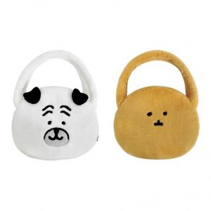 X Chiikawa Nongdamgom Joke Bear One Shoulder, Adorable Soft And Adorable Handheld Design Doll Products Friendship