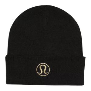 Lululemon Шерстяная вязаная шапка унисекс черная