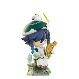 Слепая коробка GenShin Q Collection Transformation Comic Theme, одиночная мистери-бокс/полный бокс 12 шт POP MART