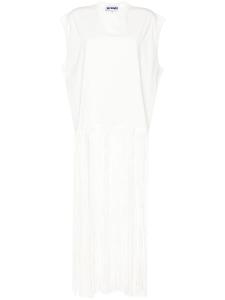 Топ с длинной бахромой Sunnei, белый