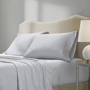 Набор антимикробных простыней Madison Park Essentials 1200 нитей HeiQ Smart Temp, цвет Charcoal