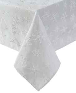 Скатерть с рельефным плетением, 60 x 84 дюйма Laura Ashley, цвет snowflake