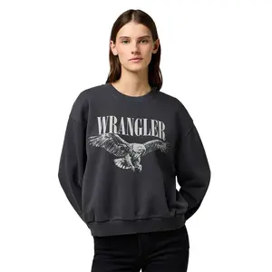 Толстовка Wrangler 112370776, черный