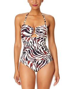 Бюстгальтер Anne Cole с высокой талией и кольцом спереди Anne Cole, Multi