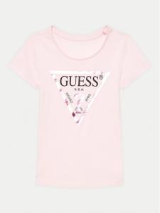Футболка стандартного кроя Guess, розовый