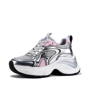 Кроссовки женские толстые низкие Bellalily, цвет Ash Silver