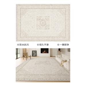 Y U-LIVE Ковер 100х160 см для гостиной/спальни, моющийся, из искусственной шерсти, в винтажном французском стиле, Mrs. Susie, утолщенная версия