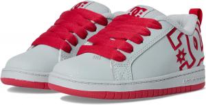 Кроссовки DC Kids Court Graffik, Grey/Red 2