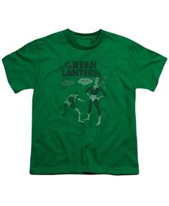 Детская футболка с коротким рукавом "Опасные ловушки" Green Lantern, Medium green