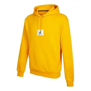 Толстовка Men's Air Jordan Essentials Statement Logo Printing Casual Sports Yellow, желтый