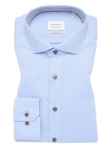 Рубашка с длинными рукавами светло-голубого цвета Eterna