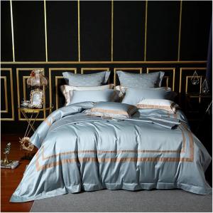 UOIO Комплект постельного белья UOIO 1000TC из египетского хлопка Blue